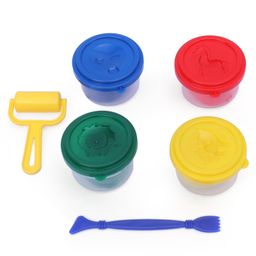 Faber Castell Little Creatives 4 Super Soft Modelling Dough- Multicolor image 4