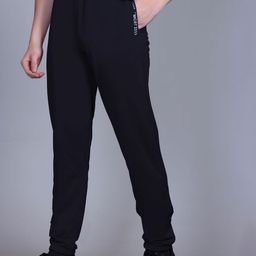 MOUNTAIN COLOURS Men Brand Logo Printed Mid-Rise Joggers-image-90