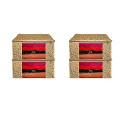 AMAK INC Beige Fabric Multi-Utility Wardrobe Organisers-picture-20