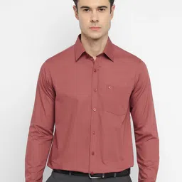 Allen Cooper Men Classic Slim Fit Opaque Casual Shirt-image-56