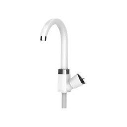 SUPREME Crown Series Swan Neck Sink Tap Square, Milky White-26
