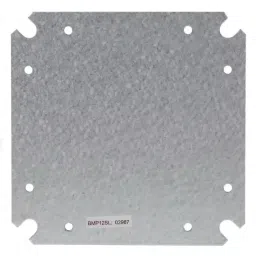 RS PRO Steel Mounting Plate for Use with 200 x 200 Enclosure, 148 x 148mm Model No 7587157-18