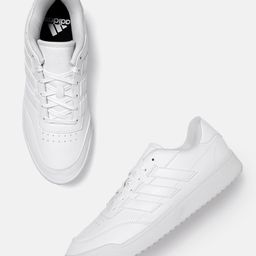 ADIDAS Men Courtblock IKD Leather Tennis Shoes-picture-34