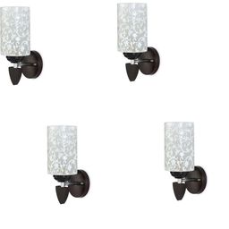 1ST TIME White Solid Glass Traditional Cylinder Wall Lamps Wall Lamps-picture-0