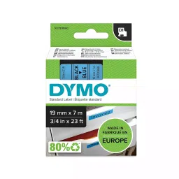 DYMO S0720860 D1 19 x 7mm Label Maker Tape (Black/Blue)-image-62