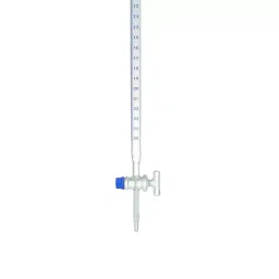 Supertek 100 ml Class B Burette with Straight Bore PTFE Key, 70.102.0100 (Pack of 4) image 1