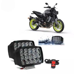 Cartronics 15  LED Fog Light With On/Off Switch for Yamaha MT-09(Set of 2 Pcs)-4