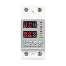 amiciSmart Automatic Over/Under Voltage (Adjustable) Protection with Auto Re-connect LED 220V, 63A image 2