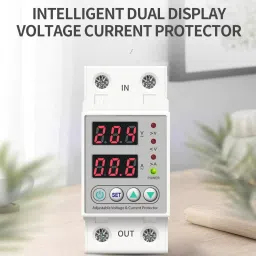 amiciSmart Automatic Over/Under Voltage (Adjustable) Protection with Auto Re-connect LED 220V, 63A image 3