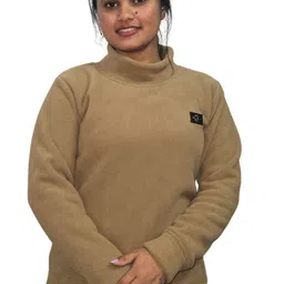 Looks United Women Woollen Pullover Sweater-image-70