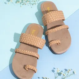 Inc 5 Women One Toe Flats-25