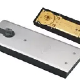 Core 1100mm X 2400mm Stainless Steel SS304 Silver Color Double Cylinder Floor Spring CFS-8400-25