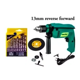 SuperTech Impact Hammer Drill with Iron Cutting Complete Set and 13 Bits STID6-13B 550W 13 mm-picture-47