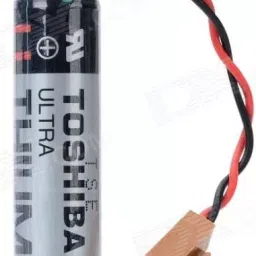 Toshiba ER6V/3.6V 2400 mAh Lithium PLC Industrial Battery w/ Plug-11