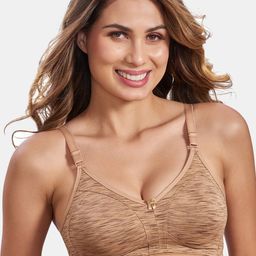 MAROON Full Coverage Non-Wired Non-Padded Cotton Everyday Bra-29