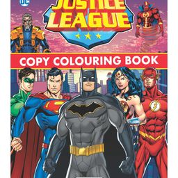 Justice League Copy Colouring Book - English-17