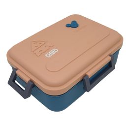 Sanjary 3 Compartment Plastic Lunch Box 1200 Ml - Colour May Vary-15