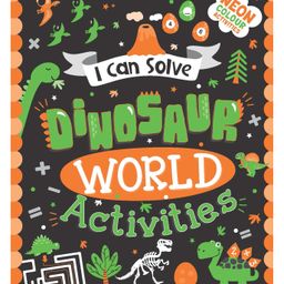 Dinosaur World Activities I Can Solve Activity Book with Colouring Pages Mazes Dot-to-Dots - English-15