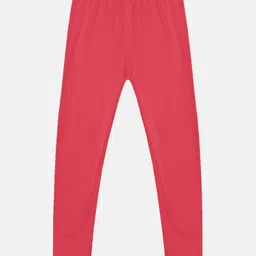 kiddopanti KiddopantiSolid Leggings - Coral Pink-picture-31