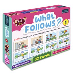 Bookford What Follows Cards Puzzle - 32 Pieces-11