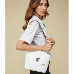 Fargo Women White Bucket Sling Bag 5L Capacity-7