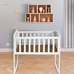 Mi Arcus Wooden Cradle-White-26