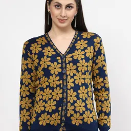 Kalt Women Floral Pullover Sweater-image-67