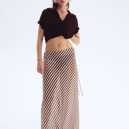 H&M Chiffon Maxi Skirt-image-15