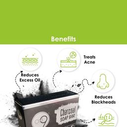 Oxi9 Charcoal Soapbar - 100 g image 4
