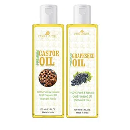 Park Daniel Set Of 2 100% Pure & Natural Grapeseed & Castor  Oil - 100 ml Each-14