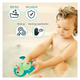 UNIQUEBUYIN Wind Up Swimming Floating Penguin Bath Toy Pack of 2 Multicolor- Any Color Can be ship. image 5