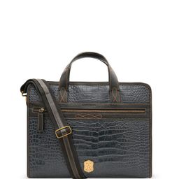 Hidesign Textured Leather Structured Shoulder Bag with Tasselled-2