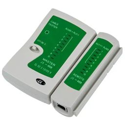 FEDUS RJ45 and RJ11 Network LAN Cable Tester with LED Indicators for Internet Broadband Connection Test-0