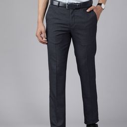 Blackberrys Men Mid-Rise Slim Fit Formal Trousers-image-121