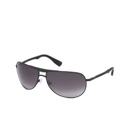 WEB EYEWEAR Unisex Full Rim Shield Sunglasses with UV Protected Lens WE0273 66 01B-picture-31