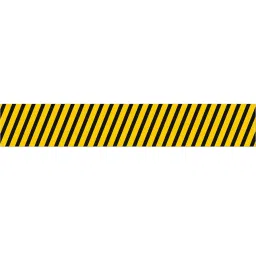 Elisha Vinyl Sticker "PLAIN ZEBRA MARKING" Size 4.5 x 24 inch (Set of 2)-21
