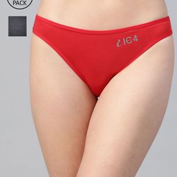 IC4 Women Pack of 2 Solid Bikini Briefs 0C-R-1001P2-image-96