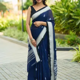 KALINI Woven Design Silk Blend Saree-picture-20