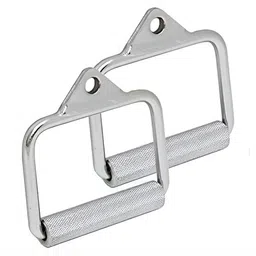 YMD Set Of 2 Gym Equipment D Handle With Out Grips image 1