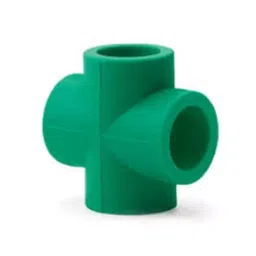 KPT 40 mm PPR Plain 4 Way Cross Tee KPT CT-0264 image 1