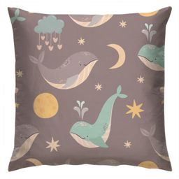 Right Gifting Satin Cushion Cover With Zipper Closure For Kids - Grey-image-36