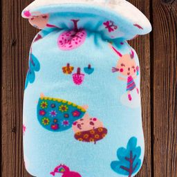 Mittenbooty Baby Bottle Cover Large Tortoise Print - Aqua Blue-25