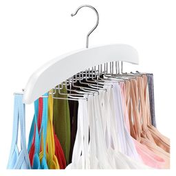 MOMISY Multipurpose Adjustable Wooden Hanger With 24 Hooks - White-image-116