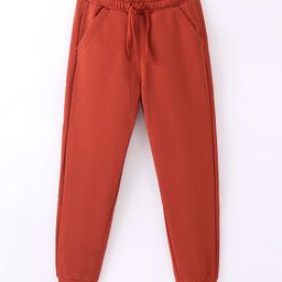 LC Waikiki Pocket Detailed Solid Joggers - Brick Red-image-75