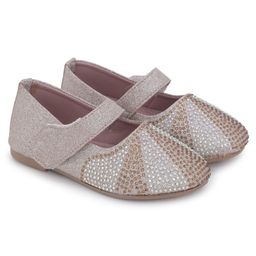 Superminis Stones Embellished Ballerinas - Rose Gold-image-86