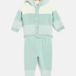JWAAQ Unisex Kids Colourblocked Coat with Trousers-image-82