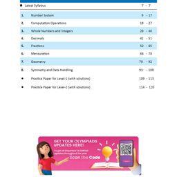 oswaal books Oswaal One For All Olympiad Class 6 Previous Years Solved Papers + Workbook Maths (Set of 2 Books) For 2025 Exam - English image 2
