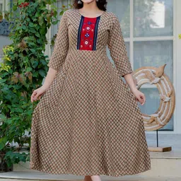 Anouk Print Maxi Dress-image-47