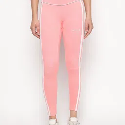 GUESS Women Cotton Skinny-Fit Ankle-Length Gym Tights-image-9