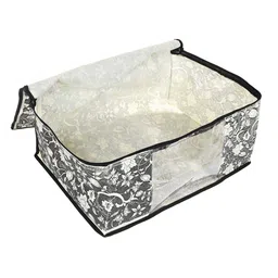 Kuber Industries Black Set of 4 Regular Drawer Organiser Organisers image 3